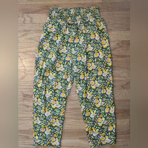 Lucy & Yak Alexa Cotton Floral Patterned Pants Size L/R